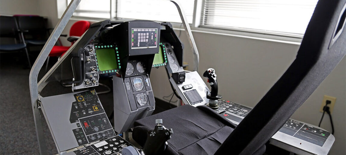 An extended reality flight simulator built by Texas A&M students.