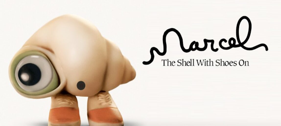 Image of a character from the film Marcel the Shell With Shoes On